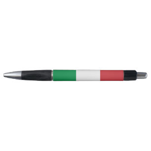 Patriottische Pen met vlag van Italië