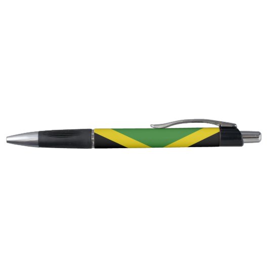 Patriottische Pen met vlag van Jamaica (Bovenkant)