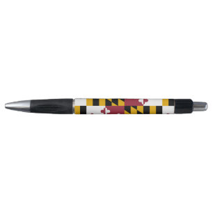 Patriottische Pen met vlag van Maryland State, VS.