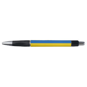 Patriottische Pen met vlag van Oekraïne