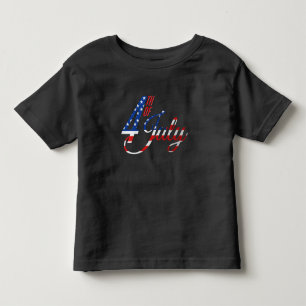 Patriottische peuter T-shirt