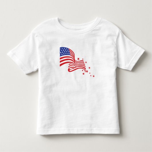 Patriottische peuter T-shirt (Voorkant)