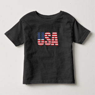 Patriottische peuter T-shirt