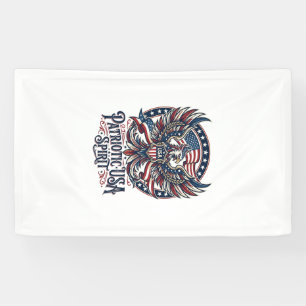 Patriottische Phoenix Hybride Patriottisch Dier Hy Spandoek