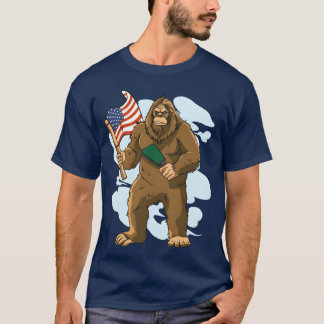 Patriottische Pickleball Sportliefhebber Ontwerp v T-shirt