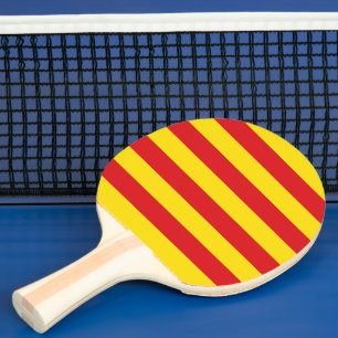 Patriottische, pingpong peddel met de vlag van Cat Tafeltennisbatje
