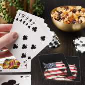 Patriottische pitbull speelkaarten (Insitu)