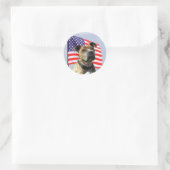 Patriottische pitbull stickers (Tas)