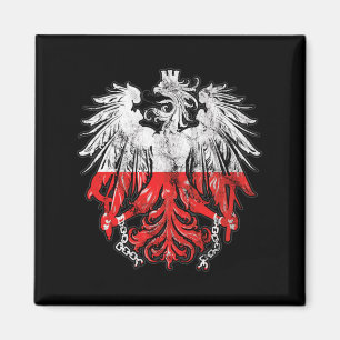 Patriottische Poolse Erfenis Roots Polen Adelaar B Magneet