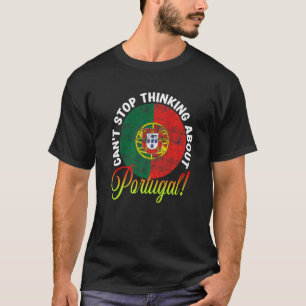Patriottische Portugese vlag kan niet stoppen met T-shirt