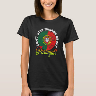 Patriottische Portugese Vlag Kan Niet Stoppen Met  T-shirt
