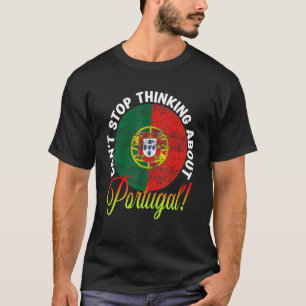 Patriottische Portugese vlag kan niet stoppen met T-shirt