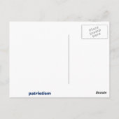 Patriottische postkaart (Achterkant)