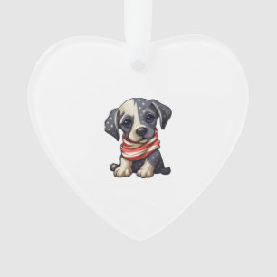 Patriottische Pup - Stijl 11 Ornament