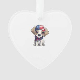 Patriottische Pup - Stijl 14 Ornament