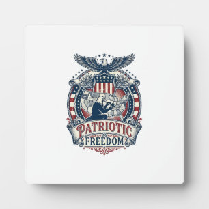 Patriottische Puzzel Liefhebber Vector Grafische T Fotoplaat