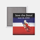 patriottische rackchauffeurs, sla de datum op! magneet (Voorkant / Achterkant)