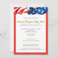 Patriottische Reagan Day Gala Fundraiser Republike