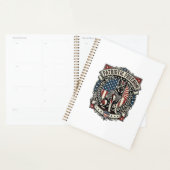 Patriottische Reddingshond Planner (Display)