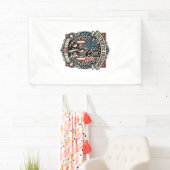 Patriottische Reddingshond Spandoek (Insitu)