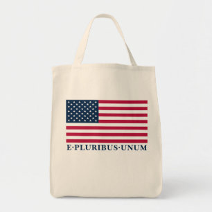 Patriottische Rode Witte Blauwe Sterren En Strepen Tote Bag
