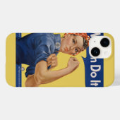 Patriottische Rosie de Riveter, we kunnen het doe Case-Mate iPhone Case (Achterkant (horizontaal))