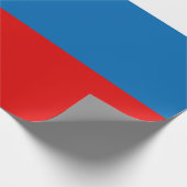 Patriottische Russische Pan Slavic vlag Cadeaupapier (Hoek)