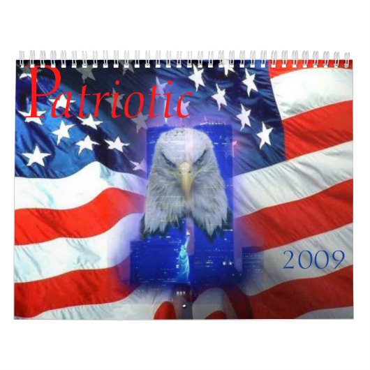 Patriottische scènekalender kalender (Hoes)
