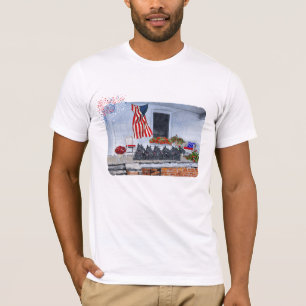 Patriottische Schotten wachten op de grote parade T-shirt