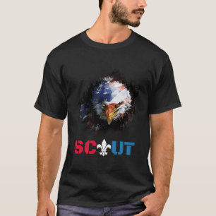 Patriottische Scout Jongen Meisje Scouting Lover U T-shirt