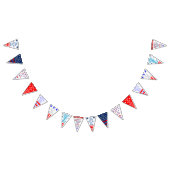 Patriottische Scriptbanner Bunting Flags Vlaggetjes (Alle)