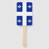 Patriottische set handventilatoren met vlag van Qu Handwaaier (Achterkant)