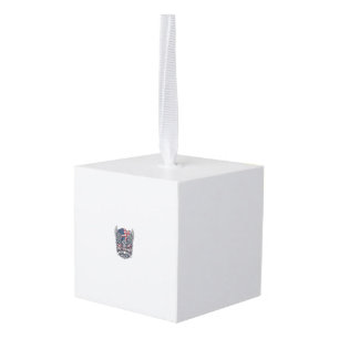 Patriottische sjaal rocker Old Glory muziek rock m Kubus Ornament