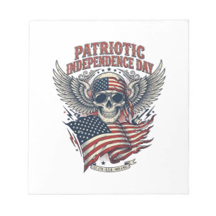 Patriottische Sjaal Rocker Old Glory Muziek Rock M Notitieblok