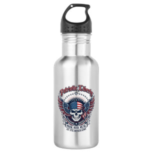 Patriottische Sjaal Rocker Old Glory Muziek Rock M Waterfles