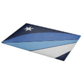 Patriottische snijplank met vlag van Columbia, SC (Hoek)