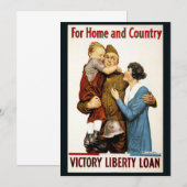 patriottische Soldaat voor Victory Liberty Loan (Voorkant / Achterkant)