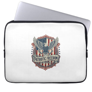 Patriottische Staats trots serie vector grafische  Laptop Sleeve