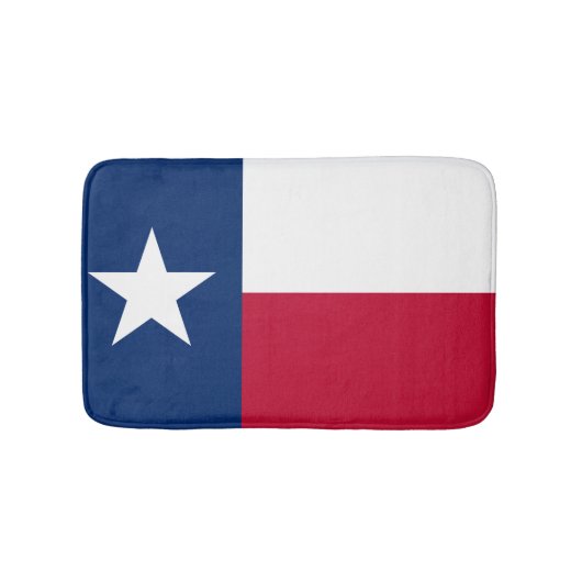 Patriottische staatsvlag Texas Badmat (Voorkant)