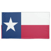 Patriottische staatsvlag Texas Kussensloop (Voorkant)
