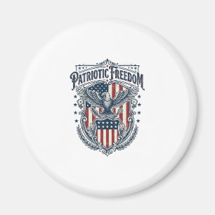 Patriottische stad trots serie vector grafische T- Magneet