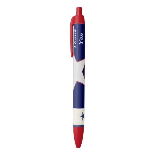 Patriottische Star Pen (Top (Verticaal))