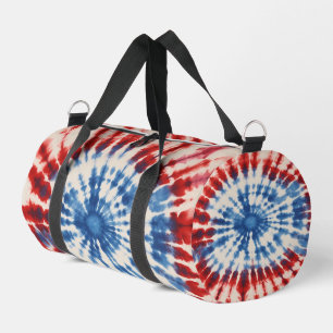 Patriottische Ster Tie Dye Gear Tas