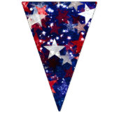 Patriottische sterren banner vlaggen (Eerste vlag)