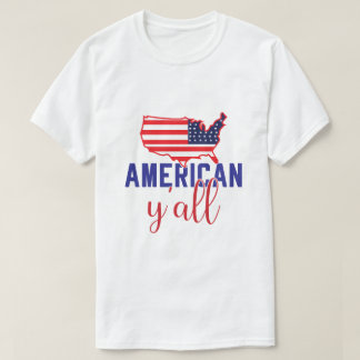Patriottische sterren en strepen abstracte Amerika T-shirt