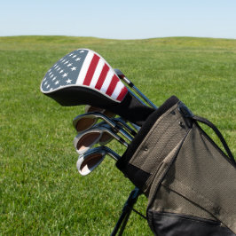 Patriottische sterren en Stripes Amerikaanse vlag Golfheadcover