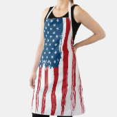 Patriottische sterren en stripes schort (Insitu)