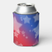 Patriottische sterren koeler (Blikje Achterkant)