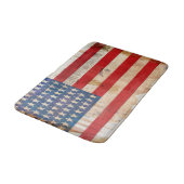Patriottische Sterren Strepen Amerikaanse vlag Badmat (Gekanteld)