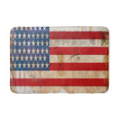 Patriottische Sterren Strepen Amerikaanse vlag Badmat (Voorkant)